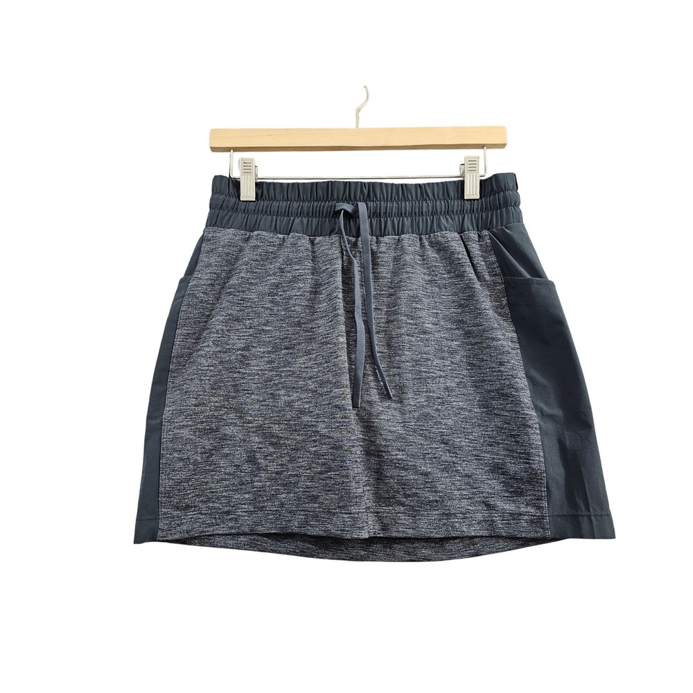 Athleta‎ Skort Womens XS Gray Heathered Active Tennis Golf Hiking Athletic Skirt